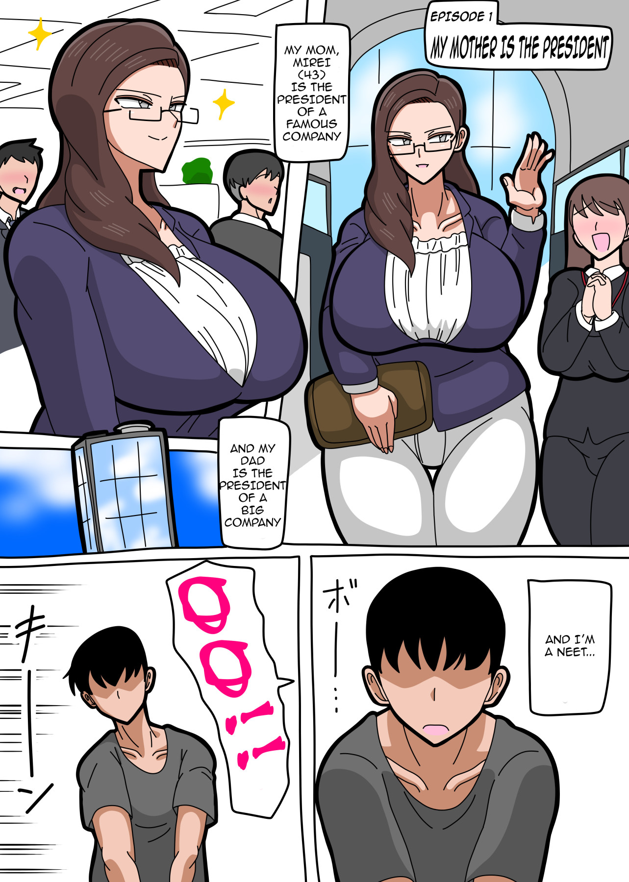Hentai Manga Comic-My Mother is the President-Read-2